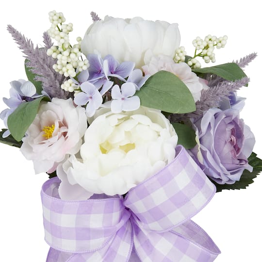Purple & White Rose